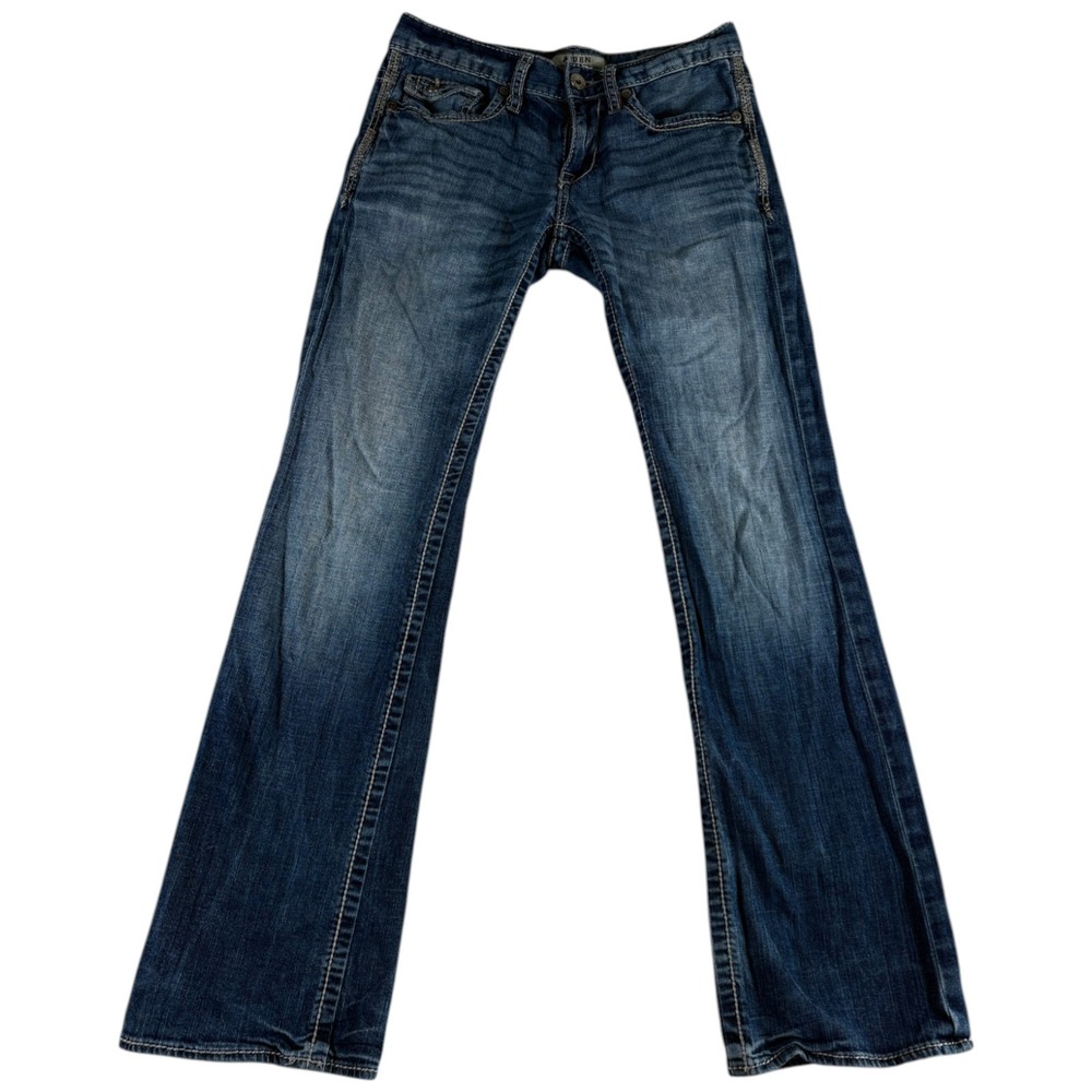 Buckle‎ BKE Aiden Bootcut Jeans Womens 28 Blue Denim Cotton Everyday Casual Wear